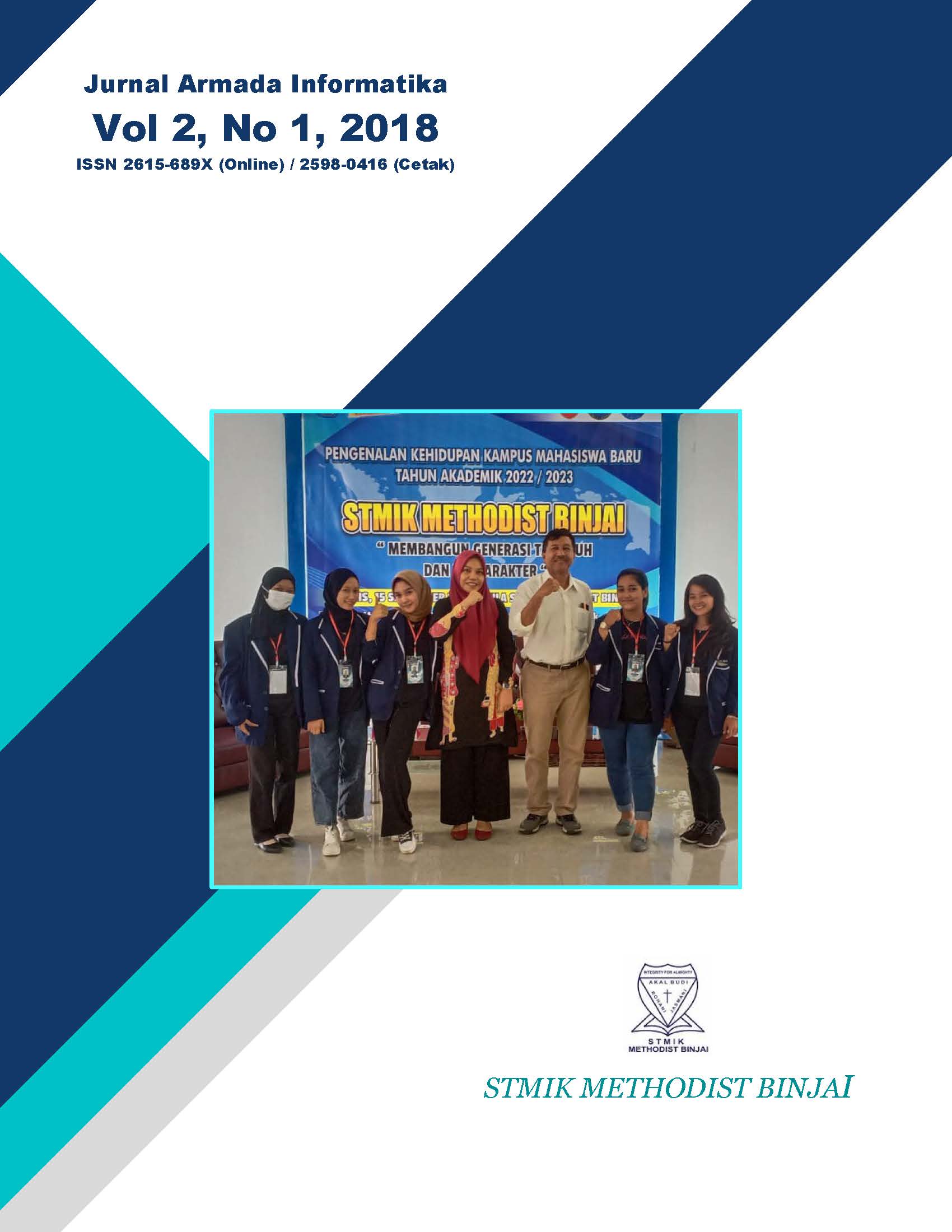 					View Vol. 2 No. 1 (2018): Jurnal Armada Informatika : Edisi Juni
				